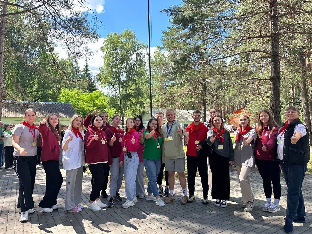 Студенты Суражского педагогического колледжа им. А. С. Пушкина проходят летнюю практику в оздоровительных лагерях Брянщины