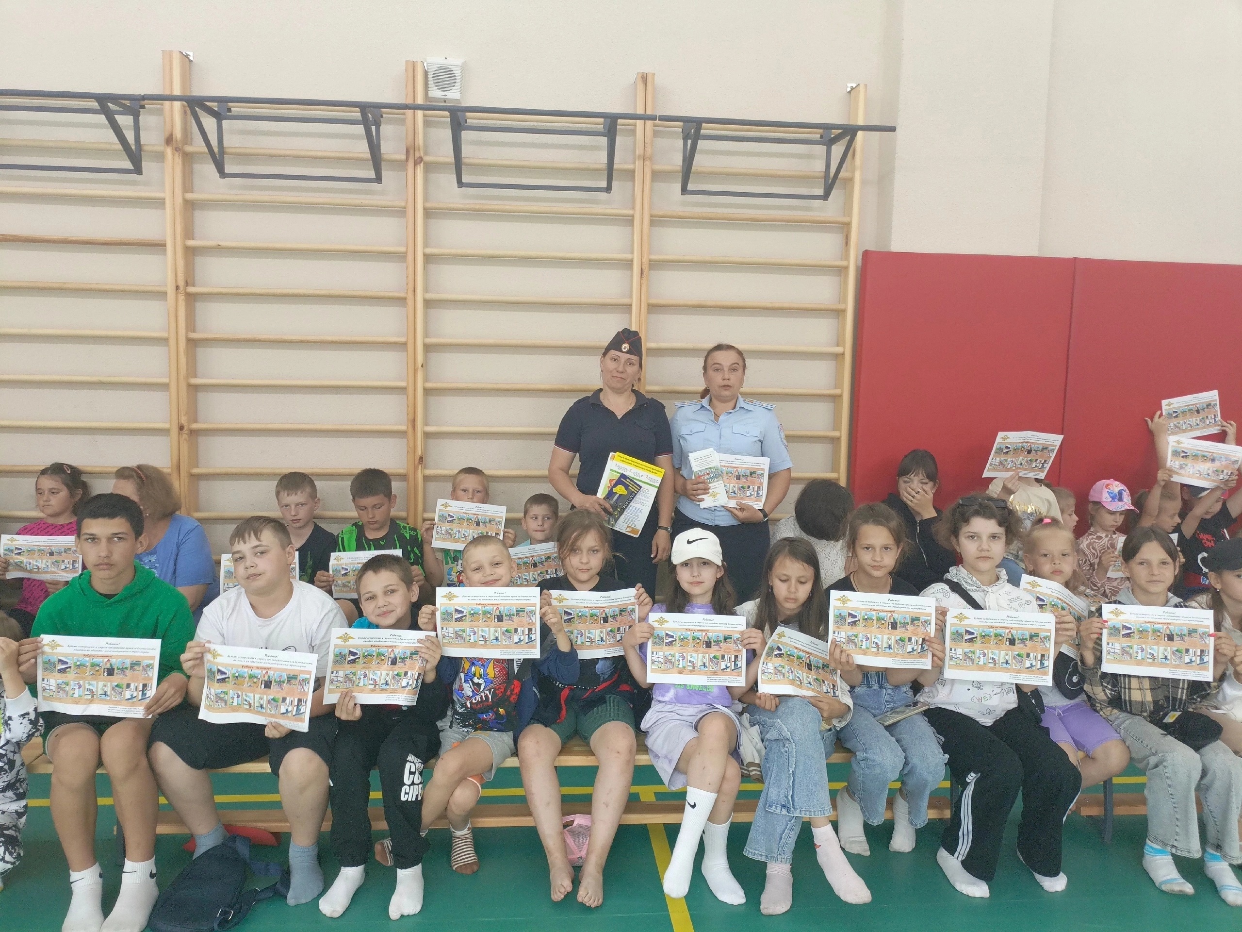 День ПДД прошел в пришкольном лагере «Дружный»  Суражской школы №2