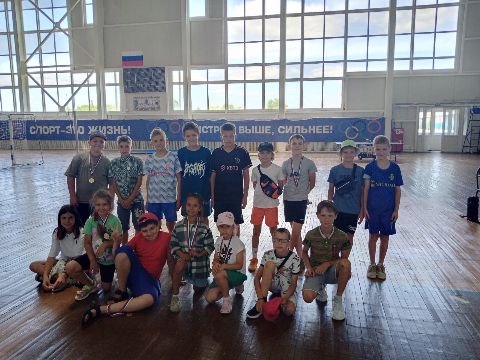 Весело и с пользой дети провели время  в лагере с дневным пребыванием на базе Суражской спортивной школы «Триумф»