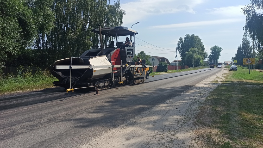 Ведется капитальный ремонт участка дороги «Брянск — Новозыбков — Трубчевск» — Выгоничи