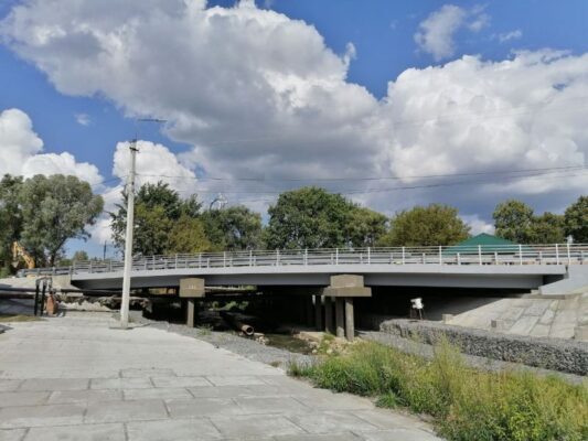 Возобновляется движение по мосту на ул. Октябрьская в брянских Клинцах