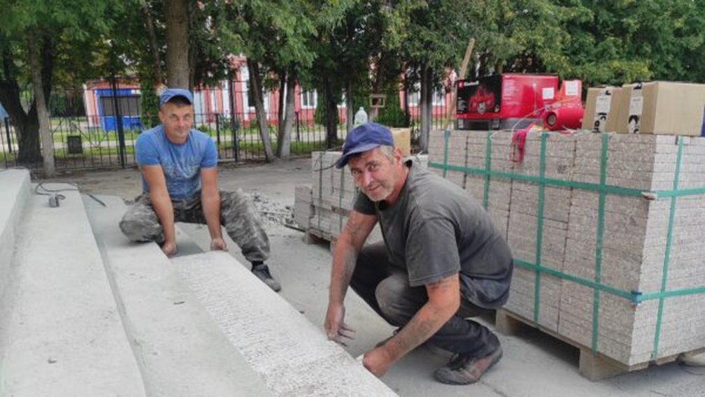 В Трубчевске Брянской области продолжается ремонт школы №1