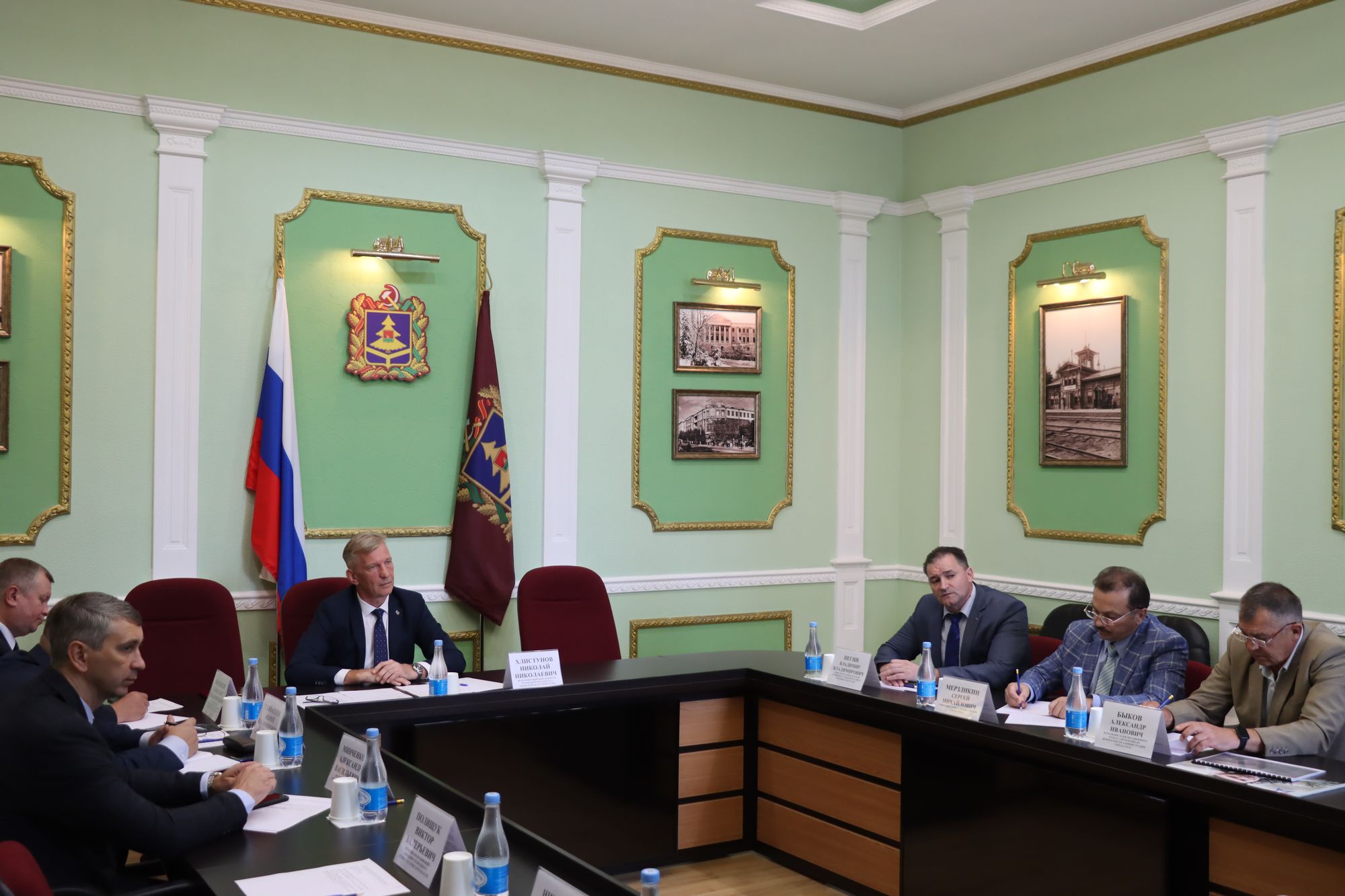 Делегация из Орловщины посетила Брянскую областную Думу