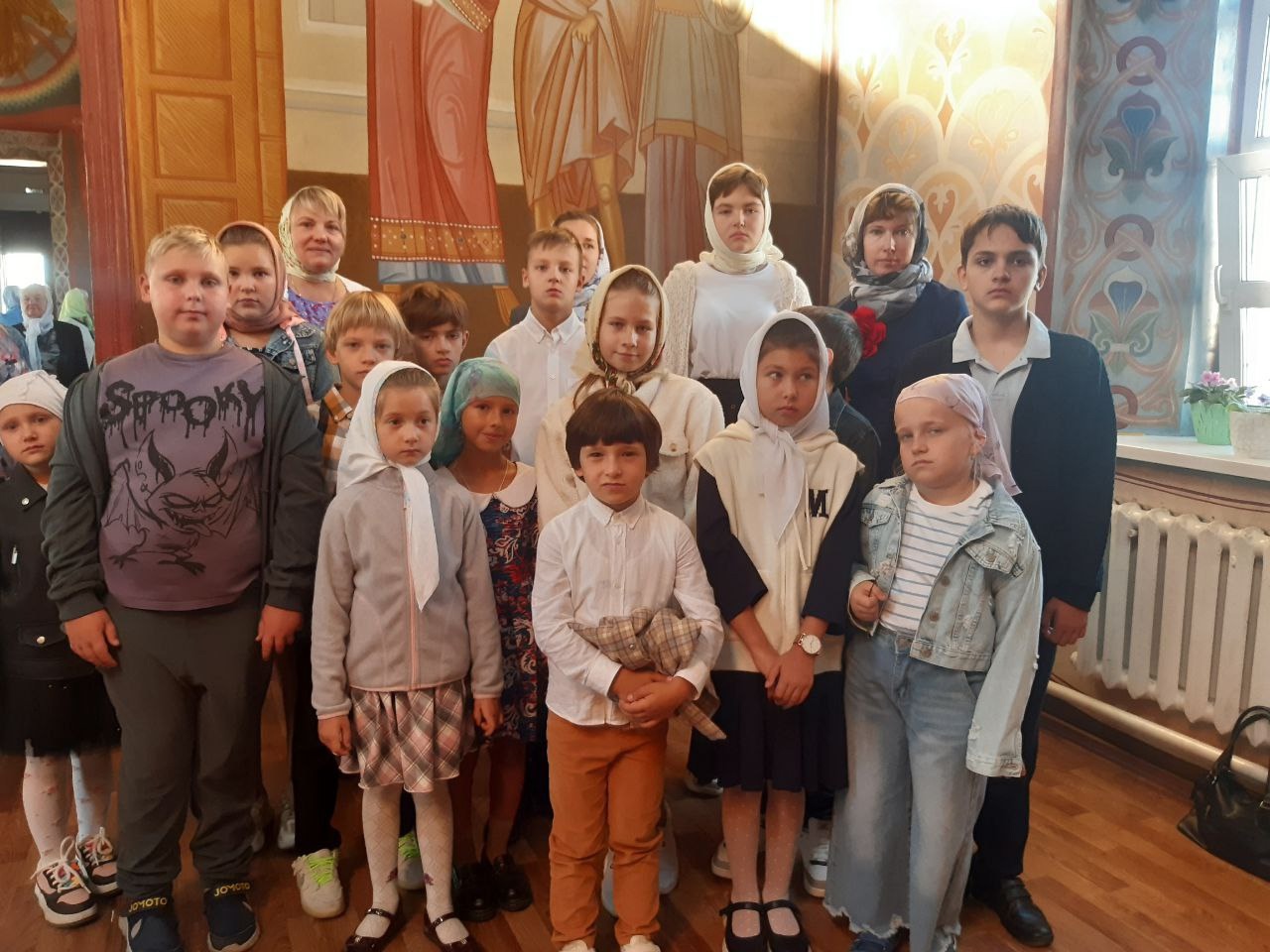 В воскресной школе при храме Благовещения Пресвятой Богородицые начался новый учебный год