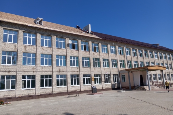 В школе №1 посёлка Клетня Брянской области  идёт ремонт