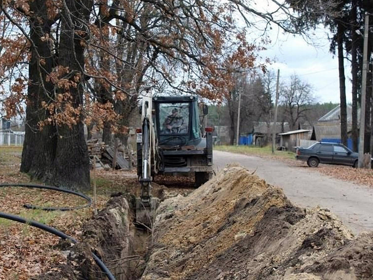 На двух улицах в Суземке заменят водопровод