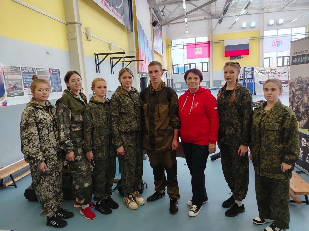 Юнармейцы из Влазовичской школы Суражского района приняли участие в военно-спортивном мероприятии «Камуфляж»