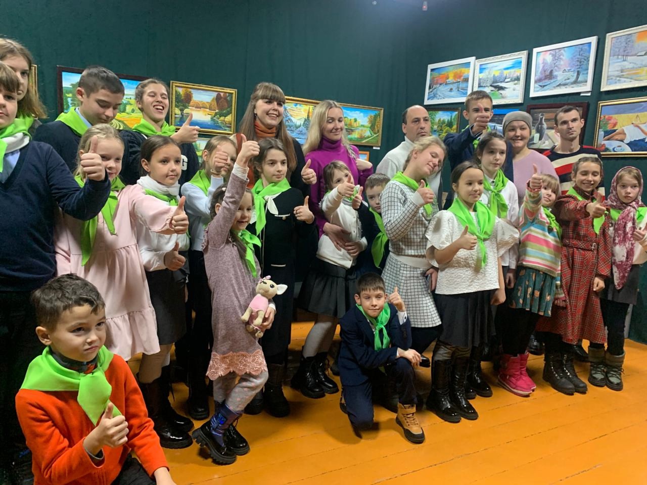 Воспитанники воскресной школы кафедрального Богоявленского собора города Клинцы посетили Суражский краеведческий музей