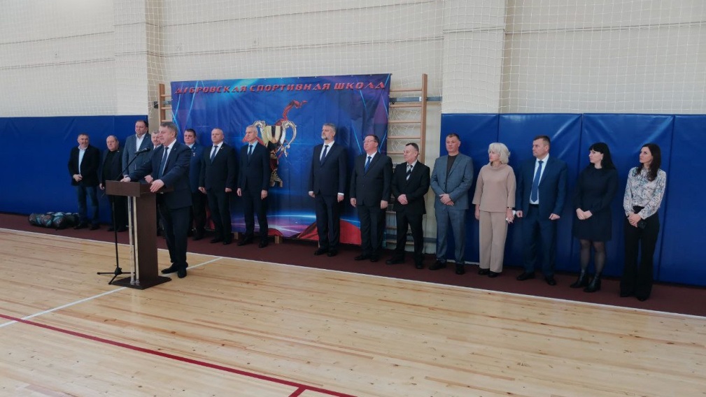 В Брянской области открыли обновленный Дом спорта Дубровской спортивной школы