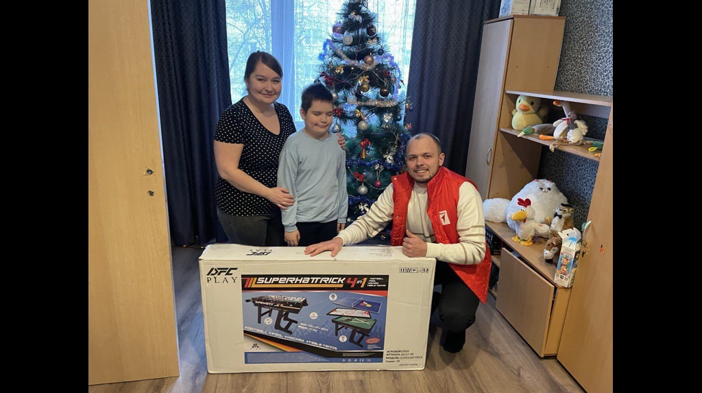 Заместитель губернатора Галина Петушкова исполнила новогоднее желание Арсения