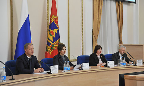 Встреча представителей трёх сторон, ответственных за регулирование социально-трудовых отношений на уровне региона