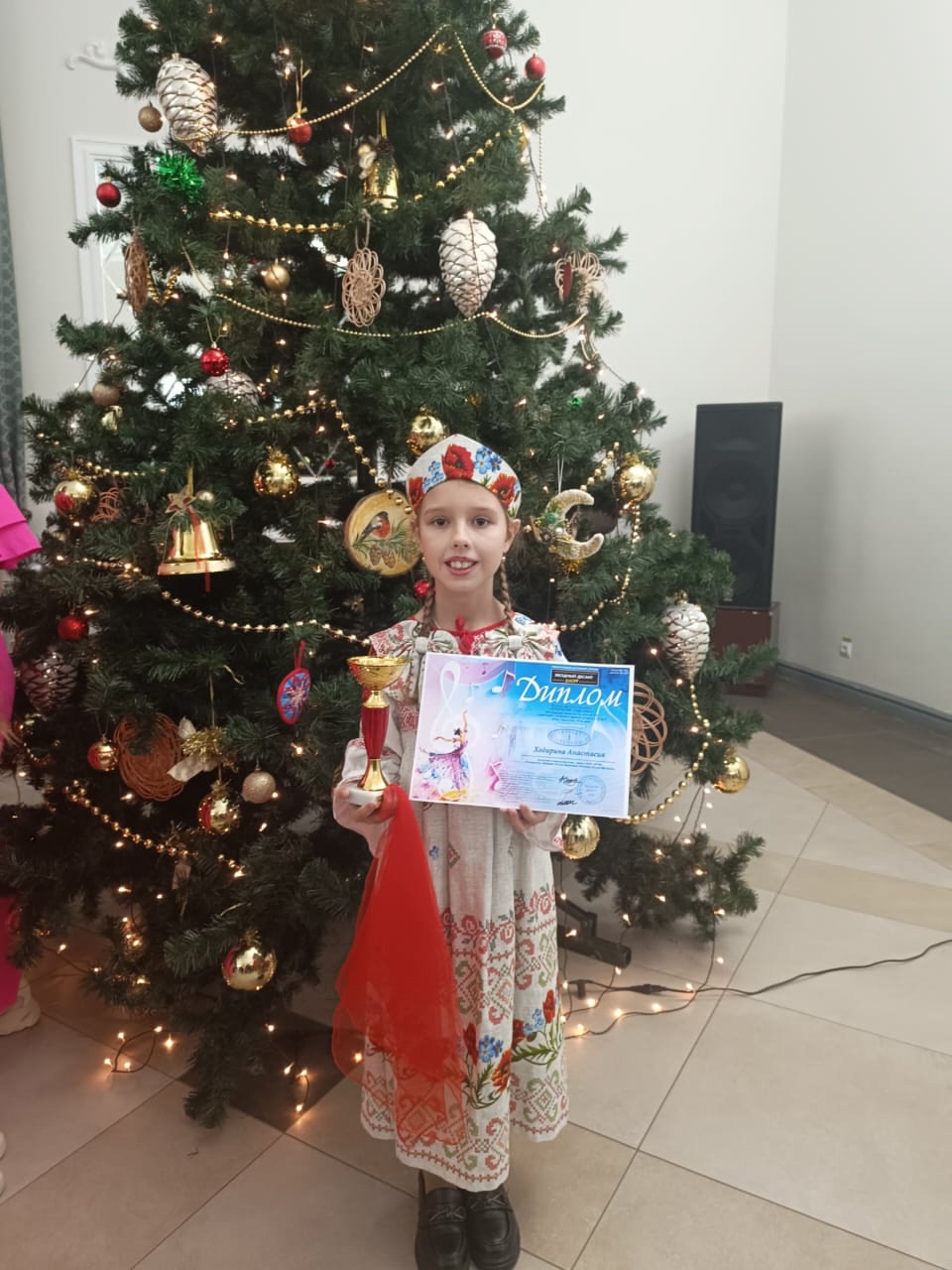 Анастасия Ходарина стала лауреатом I степени Всероссийского конкурса «Открытие года» в номинации «Художественное слово»