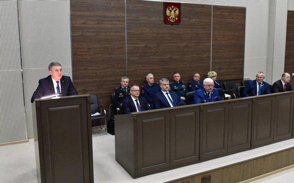 Губернатор Александр Богомаз принял участие в заседании коллегии прокуратуры Брянской области