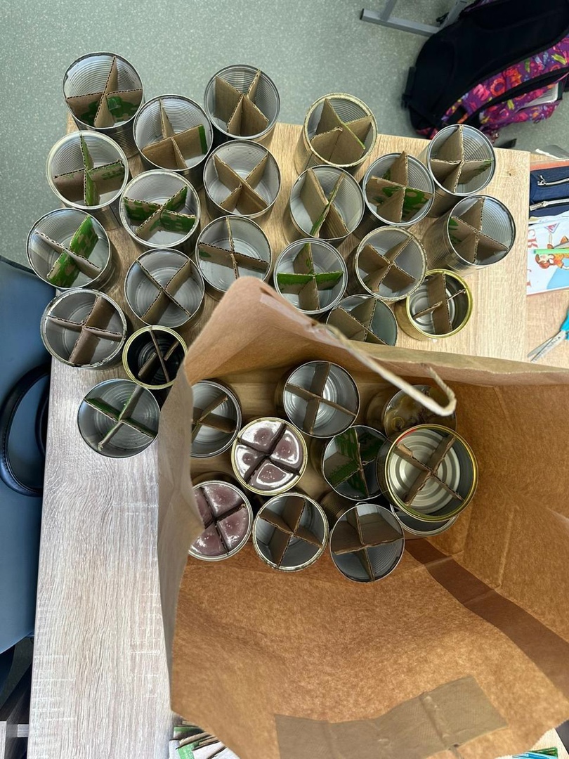 Второклассники Суражской средней школы № 1 приняли участие во Всероссийской акции «Окопная свеча»