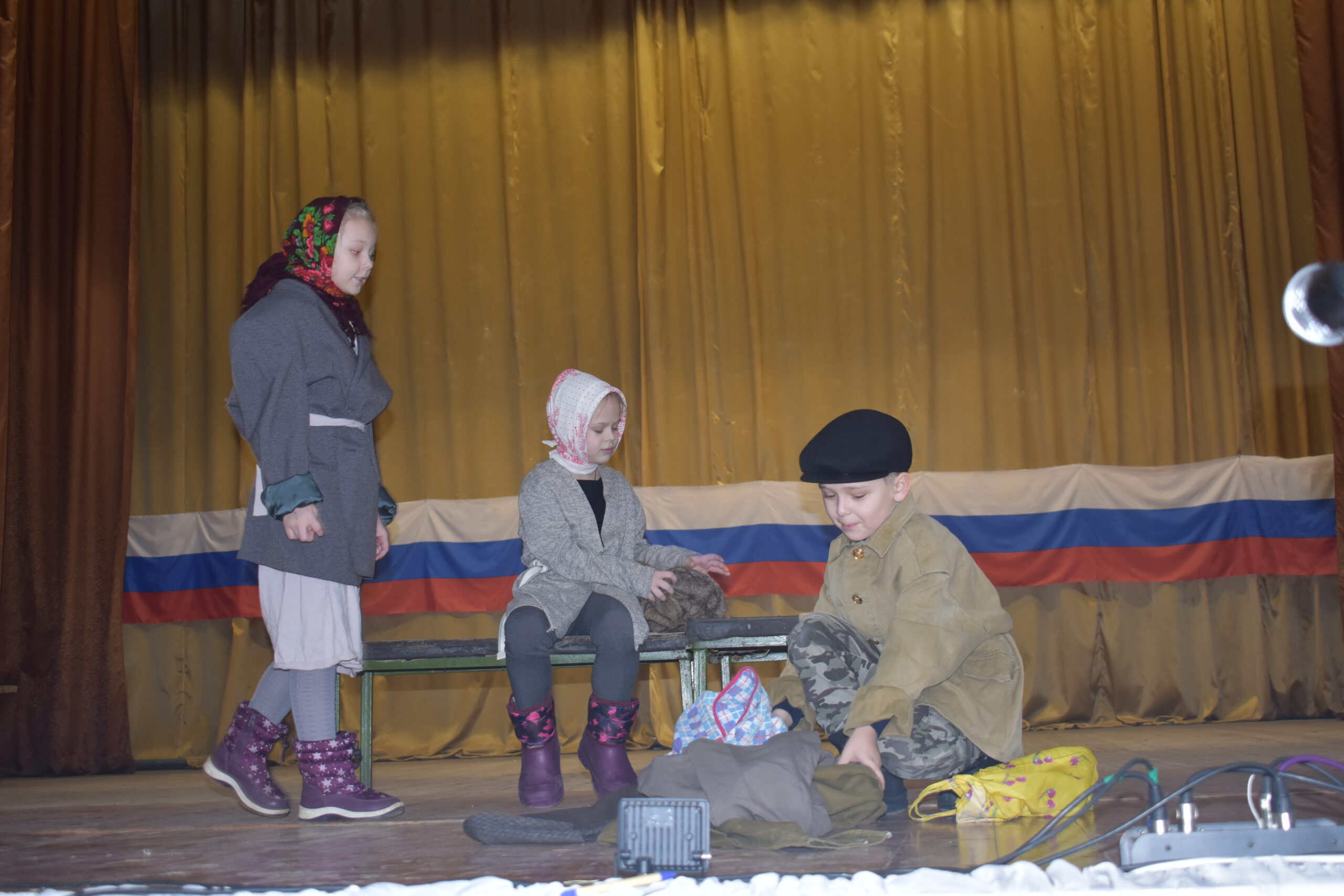 В районном Центре культуры состоялось патриотическое мероприятие «Дети военной поры»