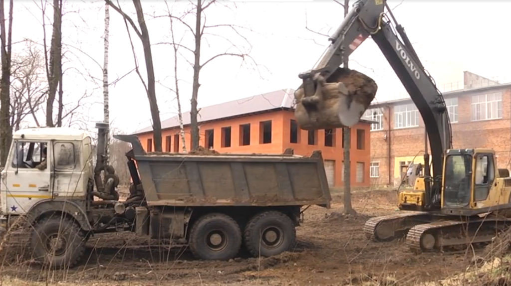В Клинцах Брянской области стартовали работы по благоустройству Ленинского парка