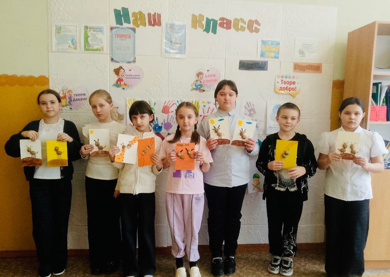 В Душатинской школе Суражского района провели мастер-класс по изготовлению поделок