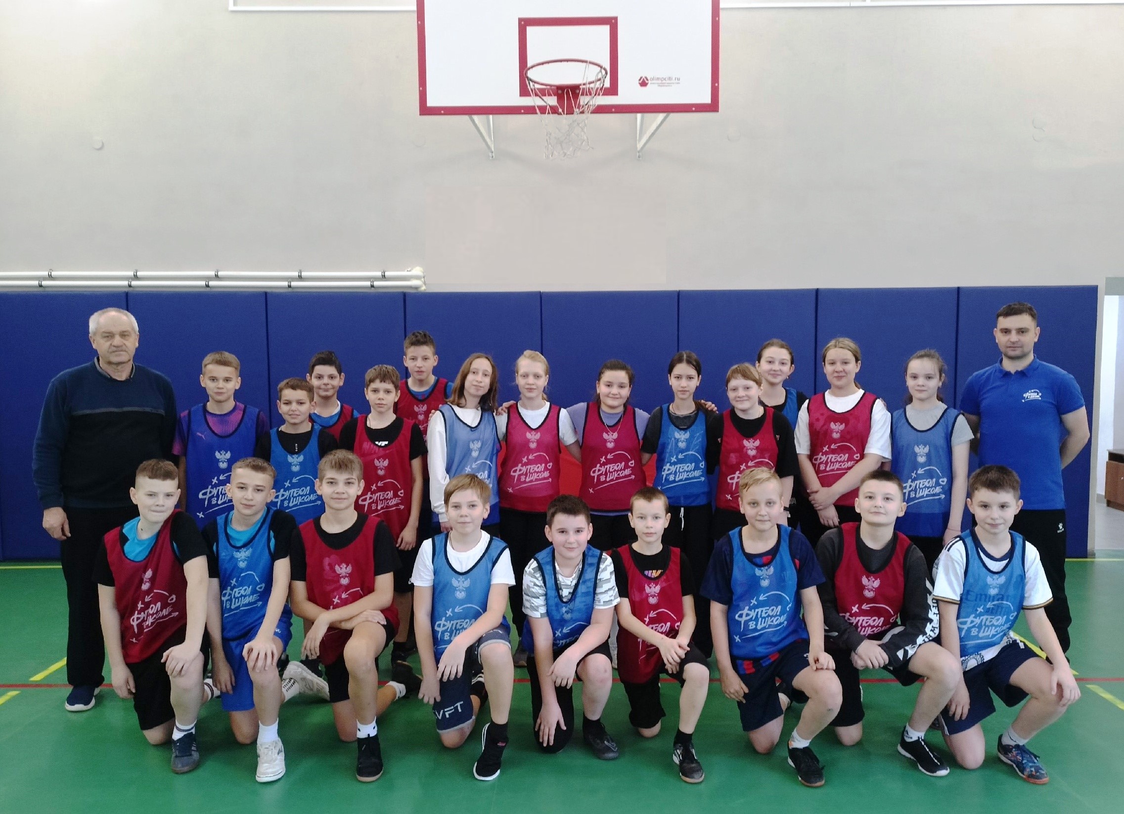 В школе № 1 города Суража рамках проекта «Футбол в школе» прошел мастер-класс