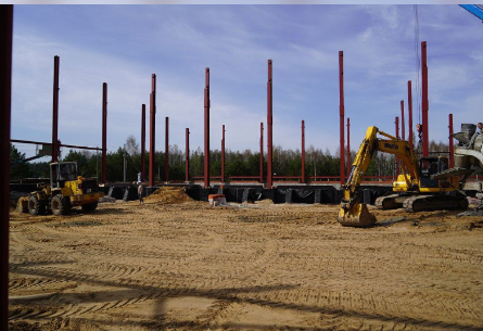 В Злынке Брянской области строится спортивно-оздоровительный комплекс с бассейном