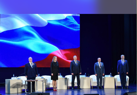 Губернатор Александр Богомаз принял участие в Собрании Совета муниципальных образований Брянской области