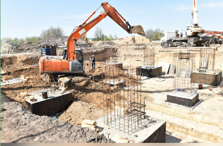 В Трубчевске Брянской области возводится спортивно-оздоровительный комплекс с бассейном