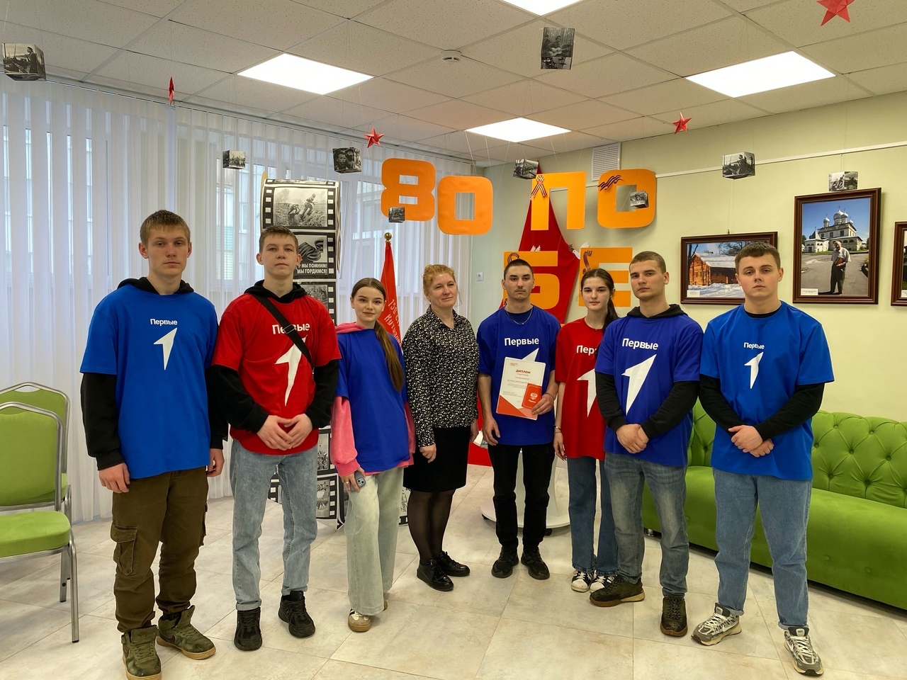 В Суражской районной межпоселенческой библиотеке состоялось мероприятие, организованное «Движением Первых»