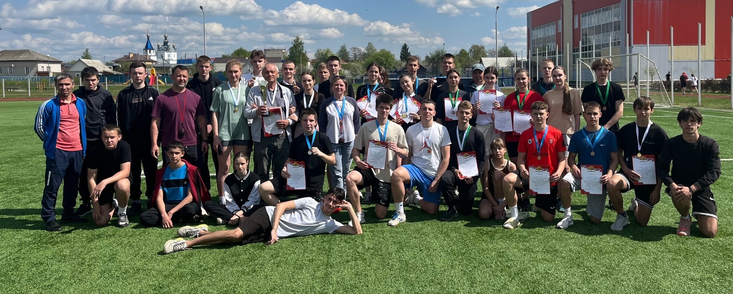 На стадионе спортивной школы «Триумф» состоялось первенство Суражского района по легкой атлетике