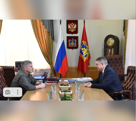 С руководителем Департамента строительства Министерства обороны РФ Игорем Владимировичем Маковским обсудили вопросы завершения строительства военного госпиталя в Брянской области