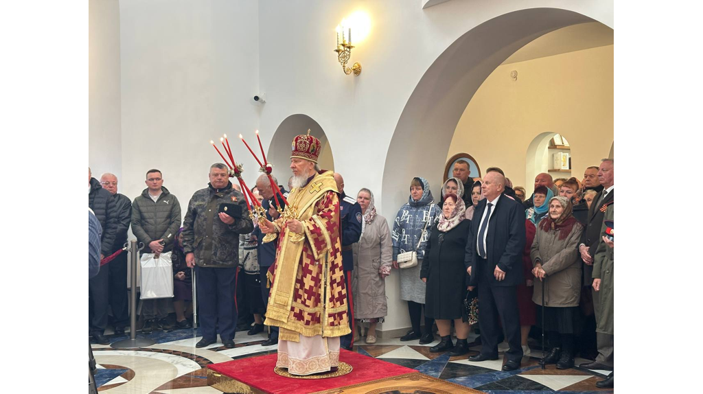 В селе Меленск открыли храм, возведенный на средства семьи губернатора Брянской области