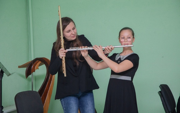 В Брянске состоялся мастер-класс, который провела известная флейтистка из России