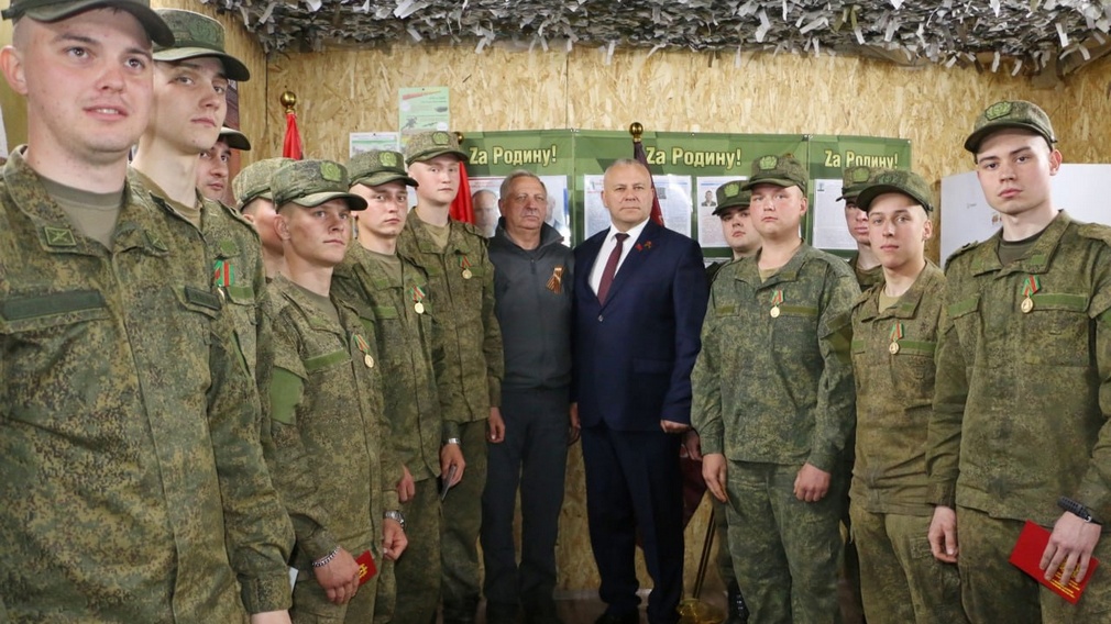 Валентин Суббот посетил воинов батальона группировки «Брянск»