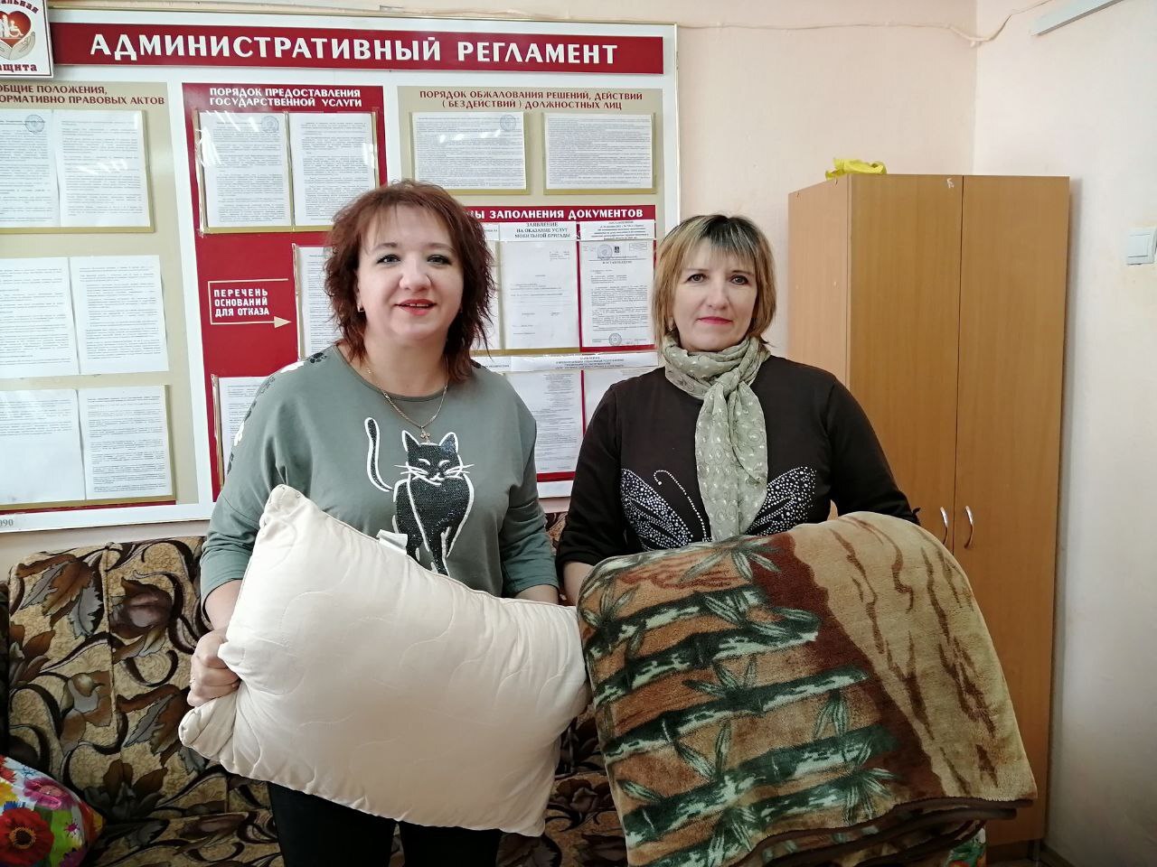 Суражане, заключавшие социальные контракты с КЦСОН Суражского района, продолжающие тесное сотрудничество с комплексным центром