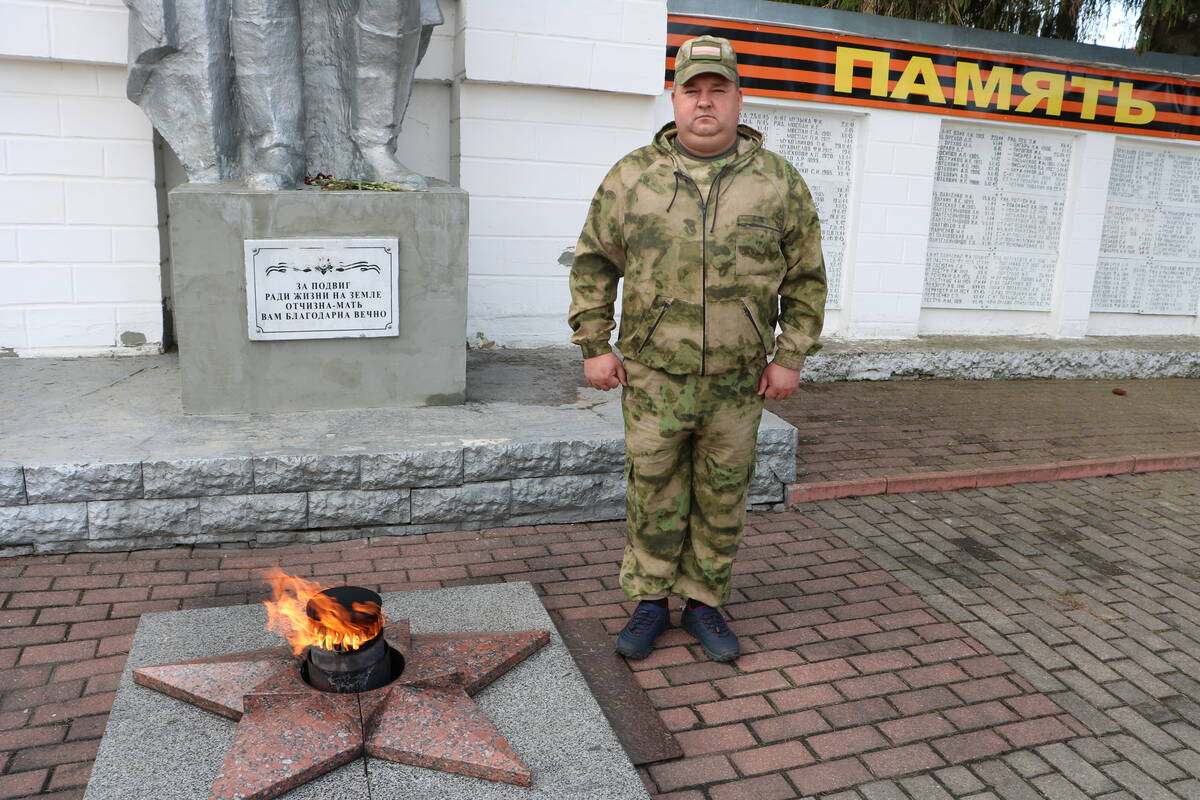 Виталий Гришеньков из Стародуба с самого начала участвует в специальной военной операции
