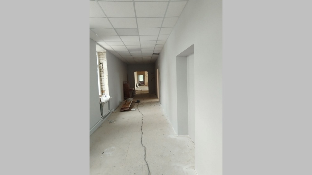 В Выгоничском районе продолжается ремонт Кокинской школы