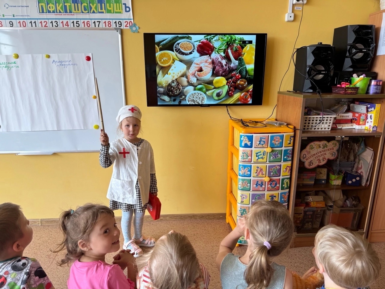 День здорового питания в детском саду «Аистенок»: весело, вкусно и полезно!