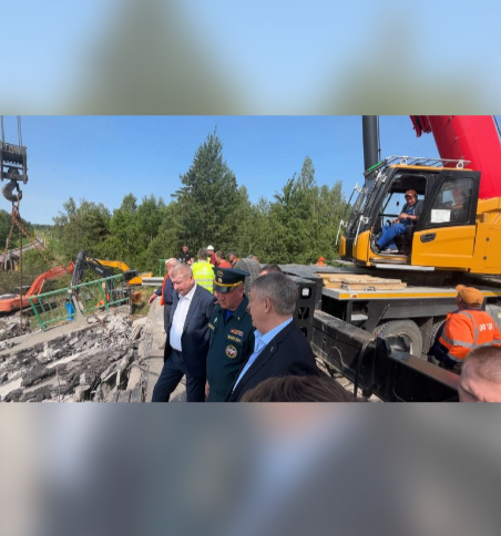 В Выгоничском районе продолжаются работы по ликвидации последствий на месте происшествия