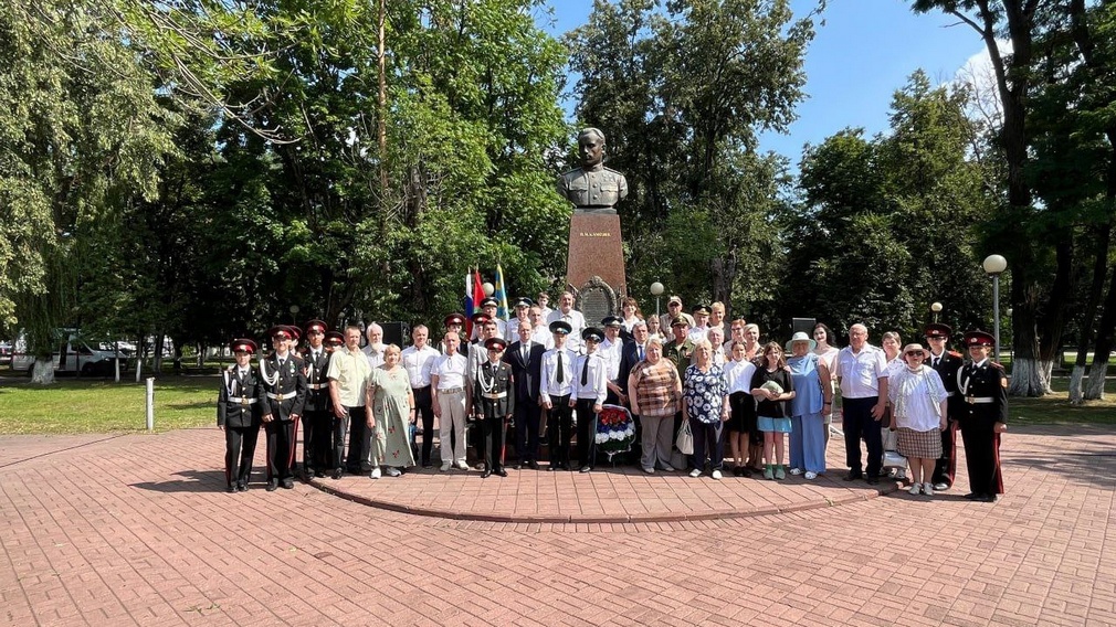 В честь 108-й годовщины со дня рождения Павла Камозина, лётчика, прошли памятные мероприятия