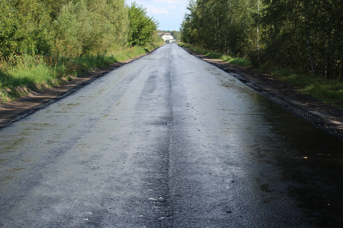 В Суземском районе Брянской области обновляют автодорогу «Суземка-Горожанка»