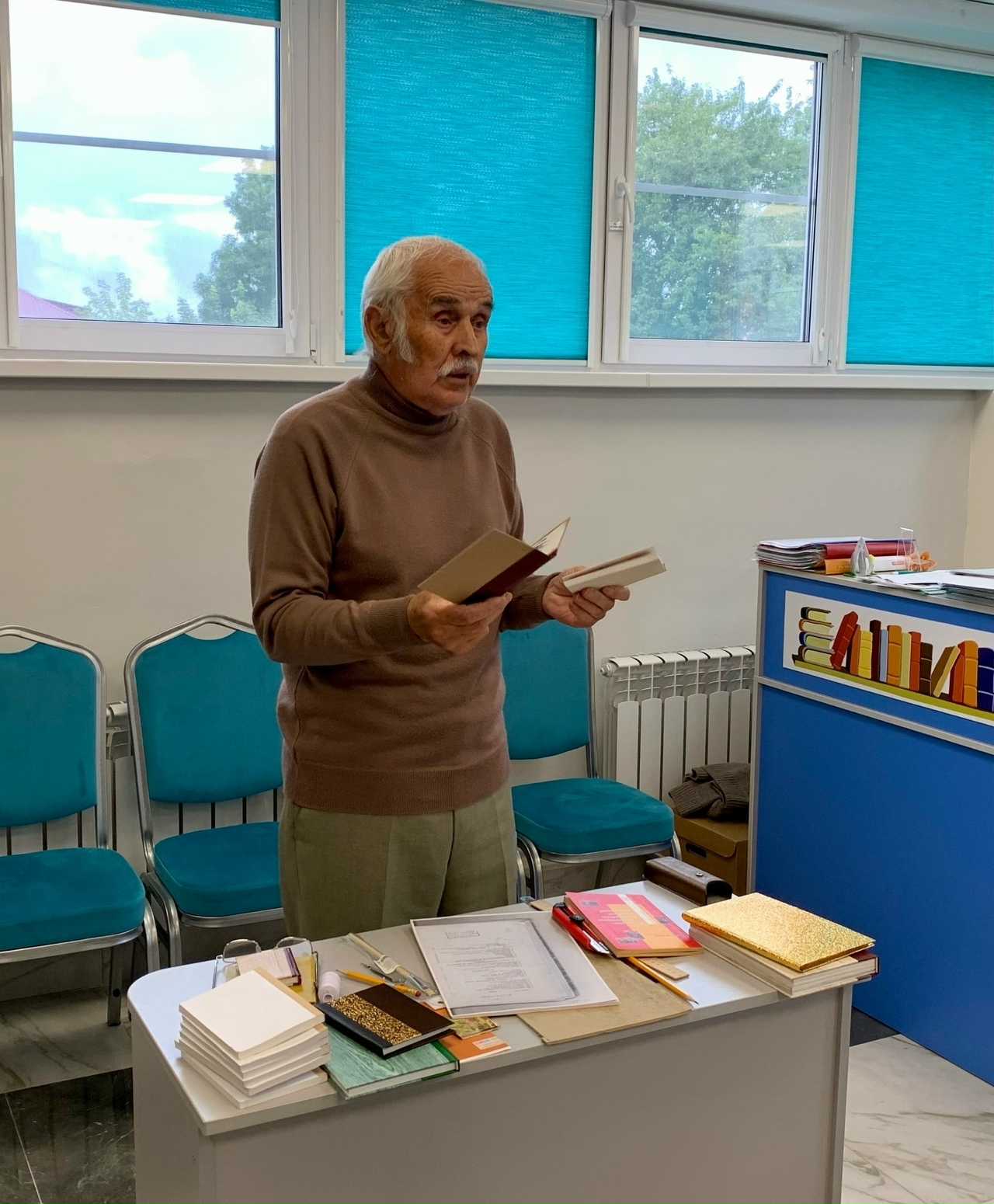 В Суражской районной межпоселенческой библиотеке открылась «Школа переплётного дела»,