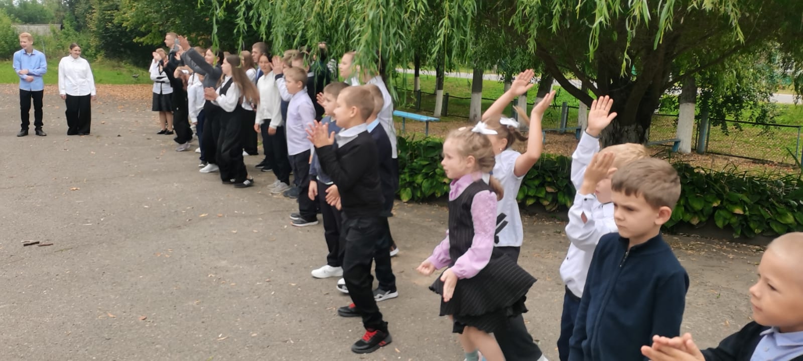 Сегодня в  Ляличская школе прошел второй день Недели Первых