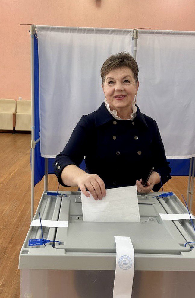 Жители Суража принимают активное участие в выборах