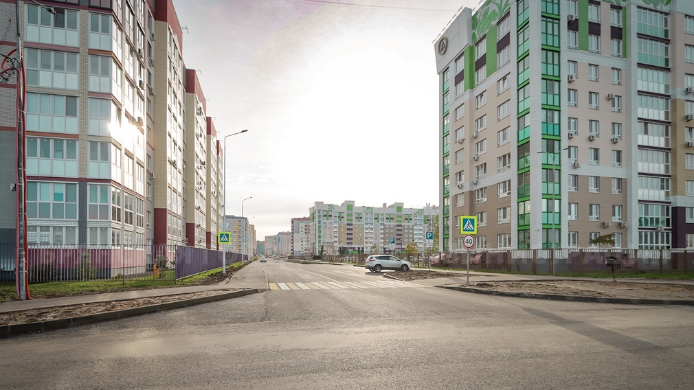 В Советском районе Брянска продолжается строительство дорожной сети