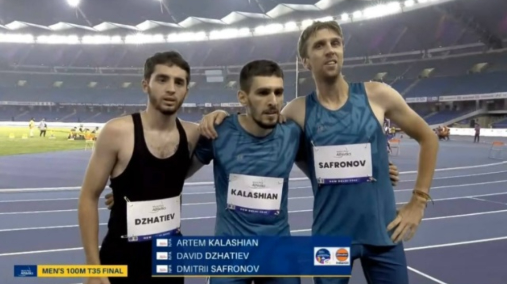 Брянские паралимпийцы заняли весь пьедестал на ЧМ в Индии