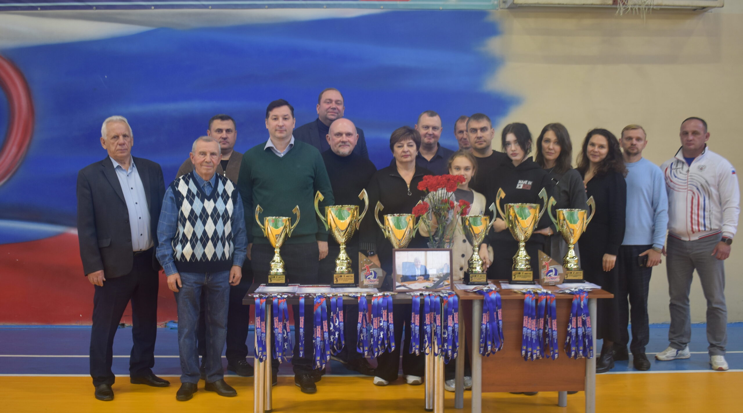 В Дятьково Брянской области  проходит турнир по волейболу памяти Ф.Ф.Дмитрука