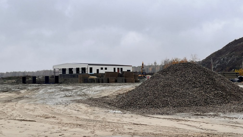 В Большом Полпино идет строительство второй очереди полигона по утилизации отходов