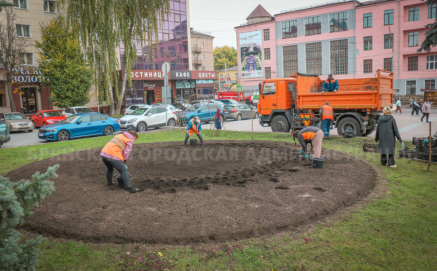 В Брянске под зиму посадят более 105 тысяч тюльпанов