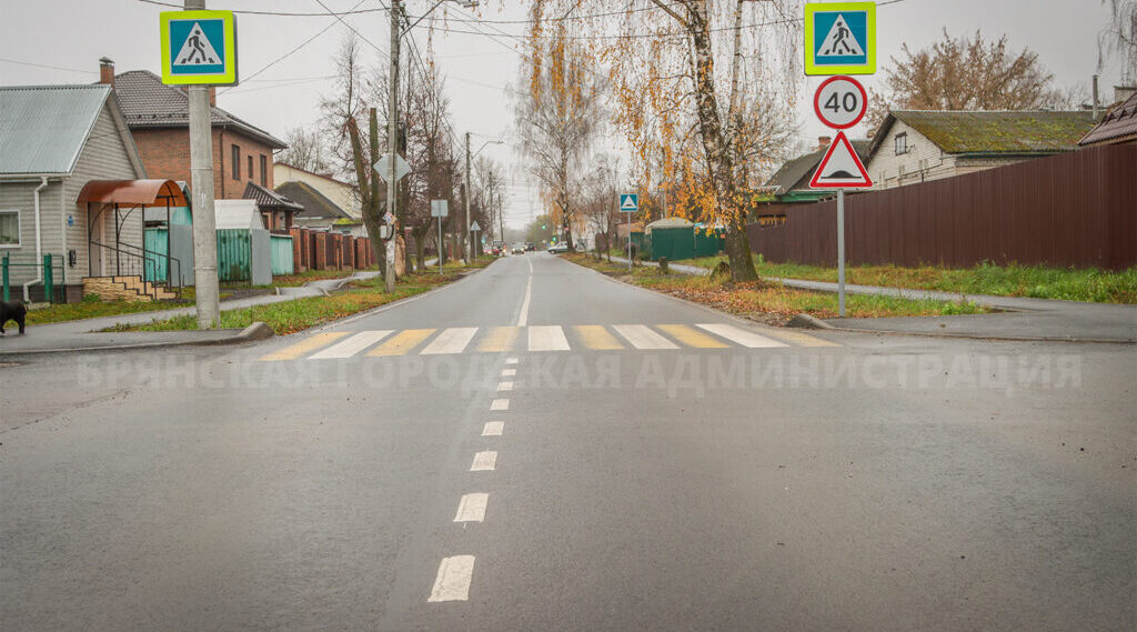 На улице Карла Либкнехта впервые появились асфальтовые тротуары