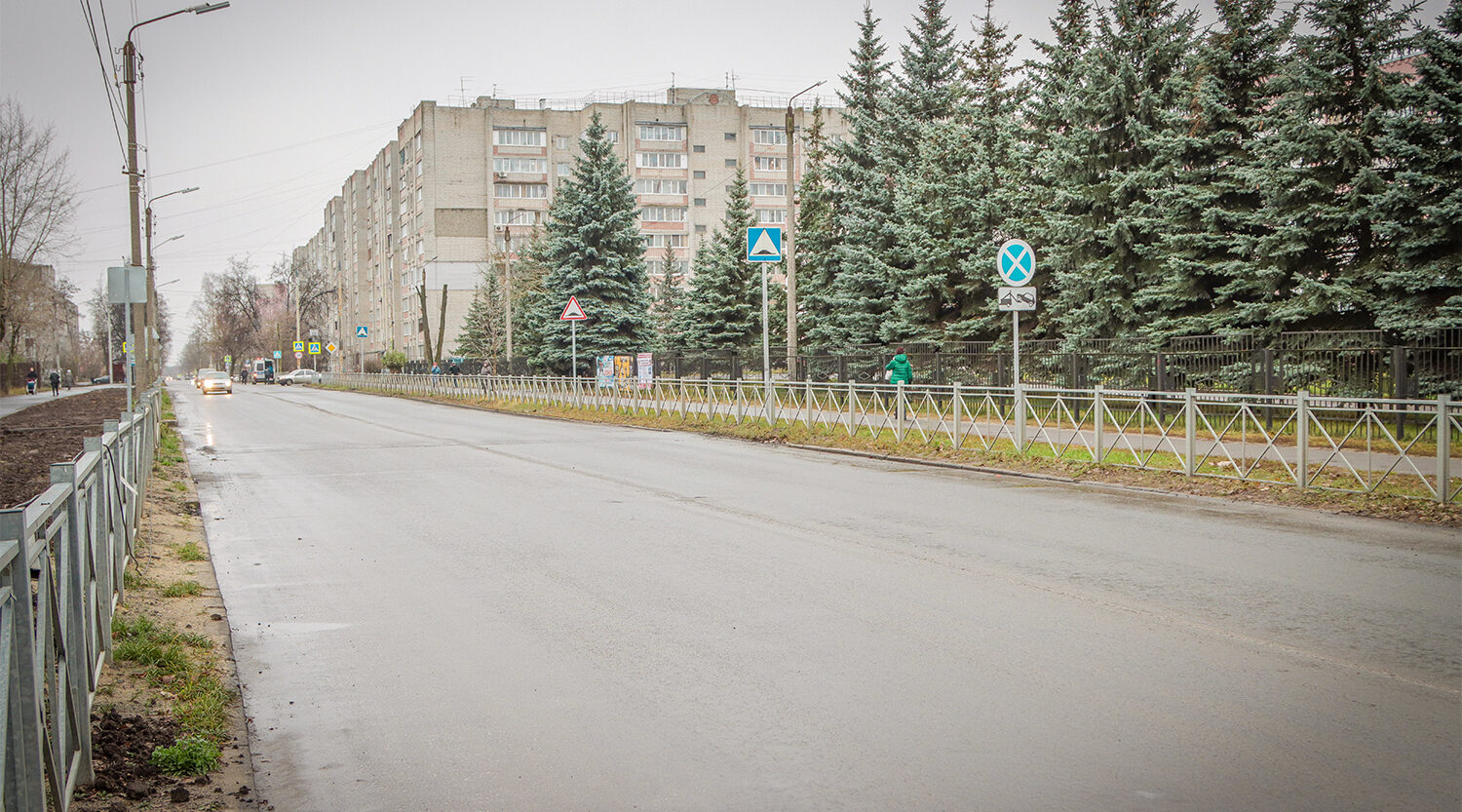 На улице Менжинского построена ливневая канализация