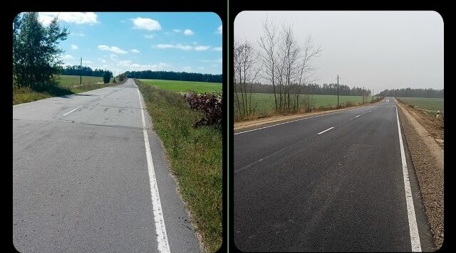 В Клинцовском районе отремонтирован участок автодороги Смотрова Буда – Великая Топаль – Климово