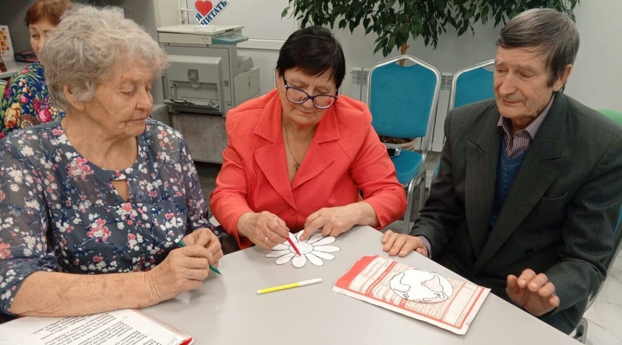 В Суражской районной межпоселенческой библиотеке прошло мероприятие «От всей души»